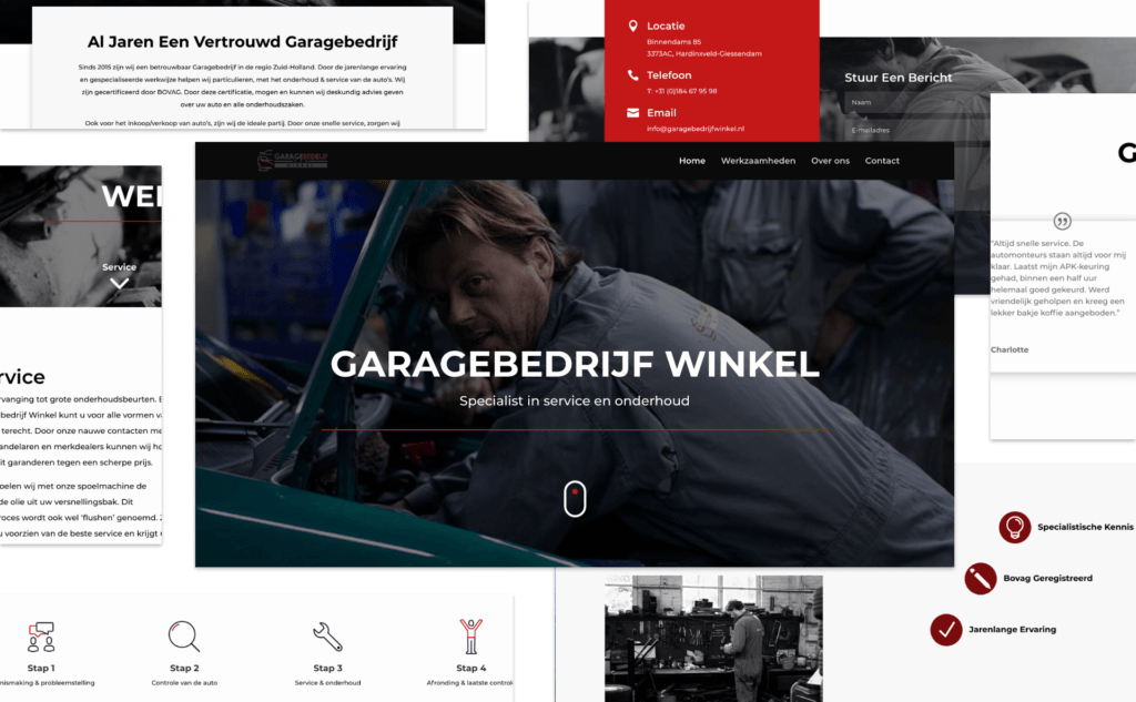 Case Study Garagebedrijf Winkel