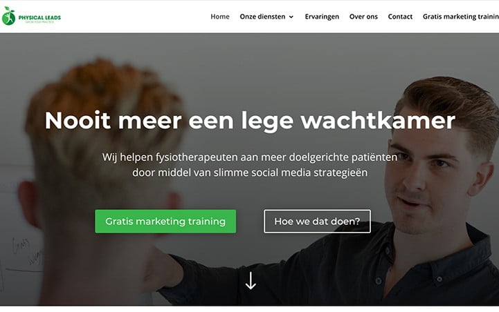 Winstgevende website opening