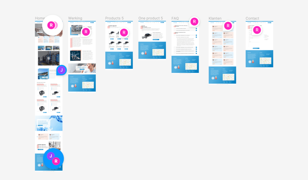 Wat doet een webdesigner - UI design