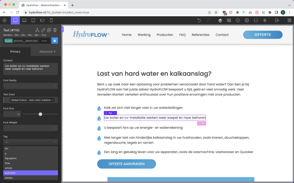Wat doet een webdeveloper? 11 dingen om rekening mee te houden 3 Wat doet een webdeveloper - segmentic html